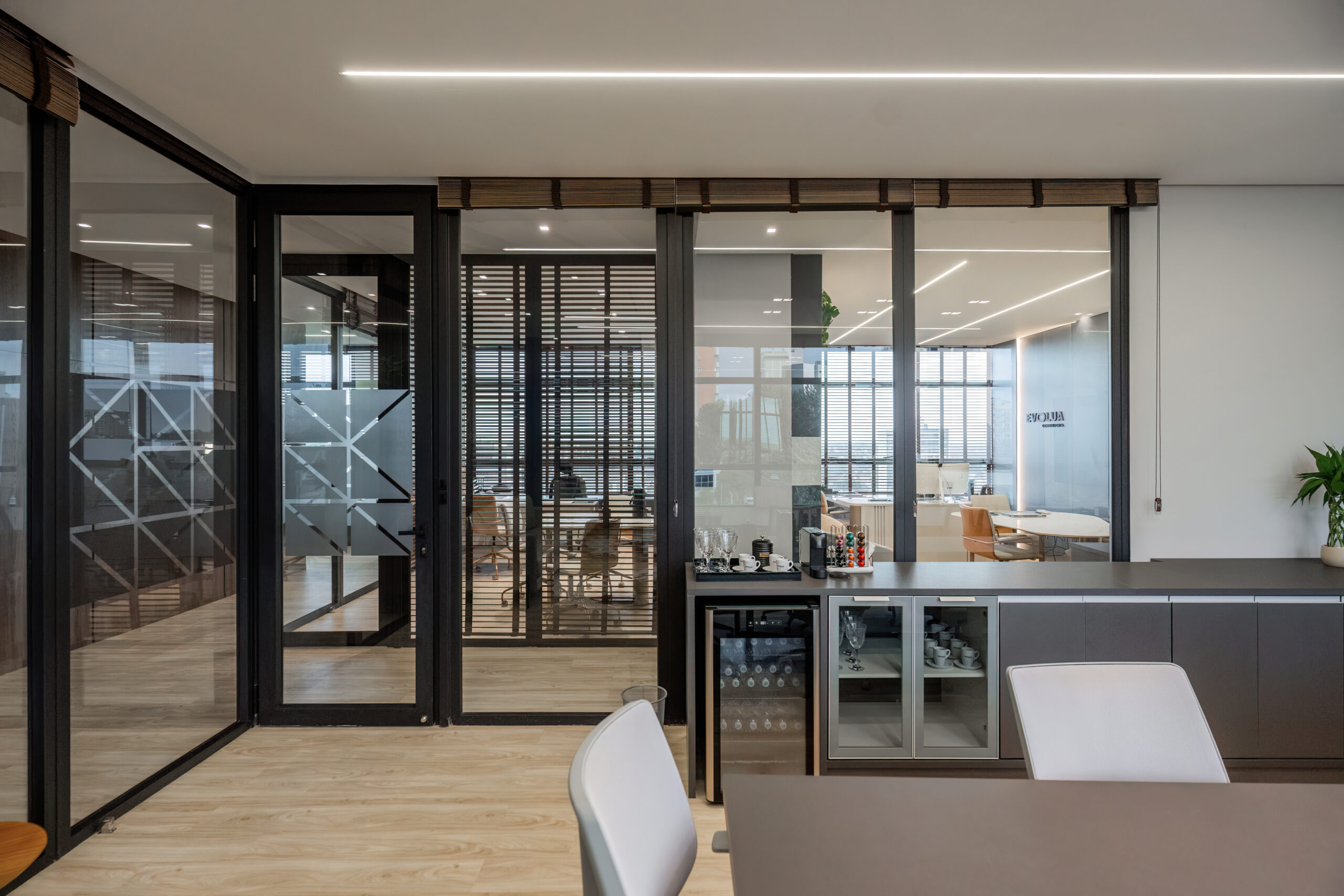 Conforto que faz parte da arquitetura.